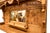 Wood Late 19th Century Eastlake Era Wall Mirror With Shelf For Sale - Image 7 of 10