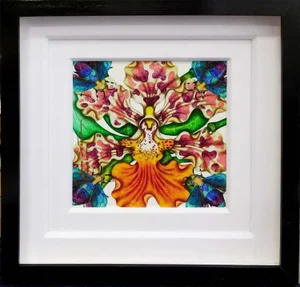 Luis Sottil "Dama Danzante Eggshell Series"14878 Hand Signed Canvas