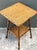 Vintage Tortoise Bamboo Side Table For Sale - Image 9 of 12
