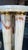 Mid-Century Modern Onyx Tripple Cylinder Base Side Tables Stand Pedestal Tables For Sale - Image 10 of 17