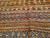 Antique Uzbek Tribal Soumak Kilim, Handwoven Stripe Pattern, Brown & Gold, 4x7 For Sale - Image 16 of 16