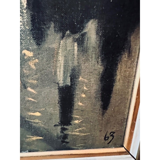 1963 Ozz França Abstract Urban Cityscape Diptyque (Lithograph) – Pair For Sale - Image 4 of 8