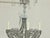 1920s French Four-Light Chandelier with Faceted Crystals and Beaded Strands For Sale - Image 10 of 12
