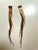 Contemporary 1970s Gold Fringe Shoulder Duster Earrings - 2 Pieces For Sale - Image 3 of 3