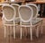Mid-Century French Louis XVI Painted Dining Side Chairs With Fabric, Set of 4 For Sale - Image 10 of 11