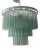 Sputnik Green Chandelier in Murano Glass from Simoeng For Sale