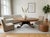 Vintage Estate Burl Walnut Wood Large Oval Low Coffee Table For Sale In San Francisco - Image 6 of 15
