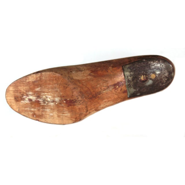 American Wooden Cobbler's Shoe Forms - A Pair For Sale - Image 3 of 4