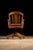 Vintage Oak Swivel Banker's Chair For Sale - Image 4 of 7