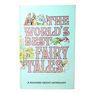 Vintage Children's Illustrated Book of Fairy Tales For Sale