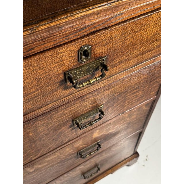 Large 19th Century English Chest of Drawers For Sale - Image 14 of 16
