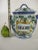 Ceramic Vintage Ceramic Italian Hand-Painted Biscotti Jar For Sale - Image 7 of 11