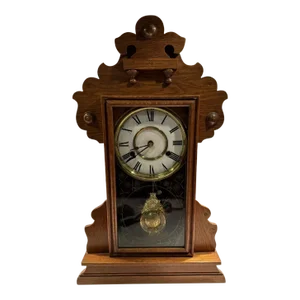 19th Century Parlor Mantel Clock by New Haven