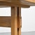 Elm Dining Table by Charlotte Perriand for Les Arcs, France, 1970s For Sale - Image 6 of 15