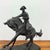 Metal Vintage Large Scale Patinated Bronze Frederic Remington Sculpture For Sale - Image 7 of 9