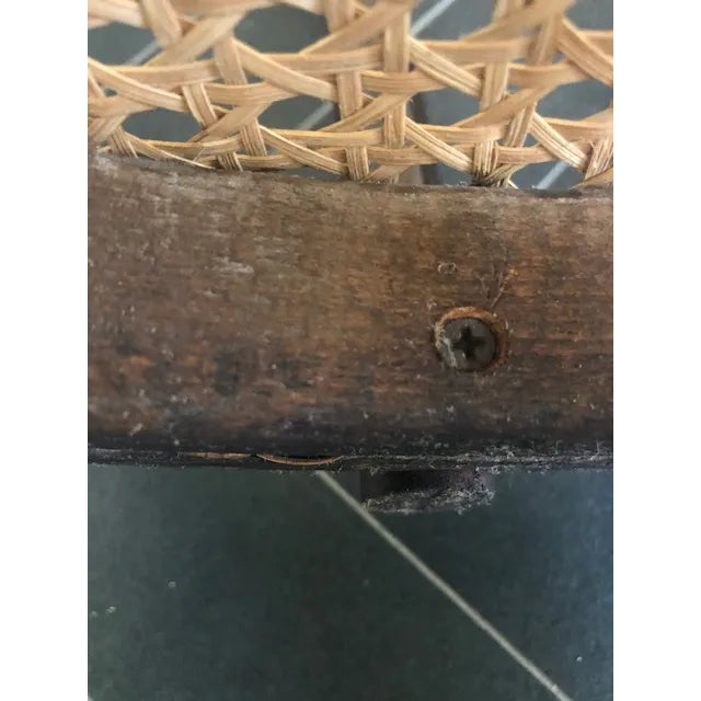 Brown Vintage Bentwood Thonet Style Chair For Sale - Image 8 of 13