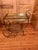 Swedish Art Deco Style Brass Bar Cart attributed to Josef Frank for Svenskt Tenn, 1950s, in Very Good conditions. Designed...