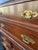 1980s 1980s Davis Cabinet Co Queen Anne Cherry Flat Top Highboy Chest of Drawers For Sale - Image 5 of 12