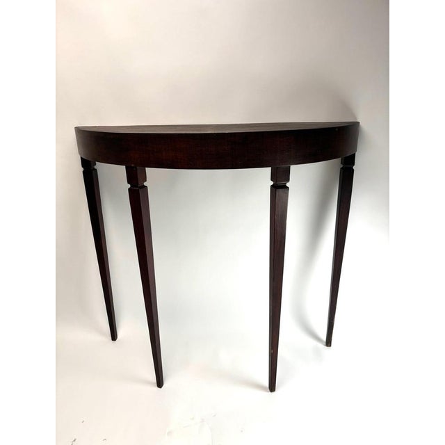Wood Italian Wooden Console Table in the style of Paolo Buffa Style, 1930s For Sale - Image 7 of 11