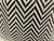 2020s Black /White Herringbone Jacquard Decorative Pillow Covers ( Set of 2) For Sale - Image 5 of 5