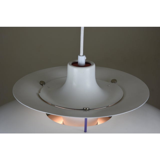 Early PH 5 Pendant Lamp with Spring Frame by Poul Henningsen for Louis Poulsen, Denmark, 1960s For Sale - Image 10 of 12