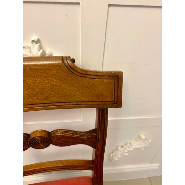 Antique Regency Mahogany Dining Chairs, 1830, Set of 12 For Sale - Image 16 of 18