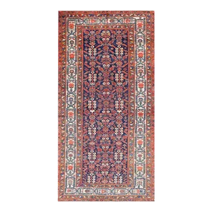 1930s Old Persian Malayer Area Rug 4’10” X 9’6″