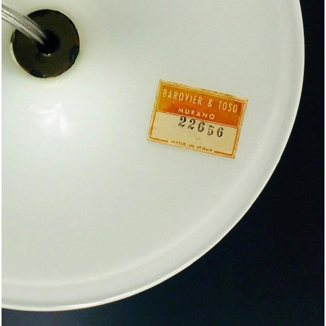 Large Mid-Century Murano Glass Table Lamp from Barovier & Toso, Italy, 1960s For Sale - Image 12 of 13