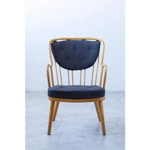 Vintage Armchair by Aage Herman Olsen, 1940s For Sale - Image 12 of 14