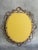 Wood French Oval Rattan Sunburst Mirror, 1960s For Sale - Image 7 of 8