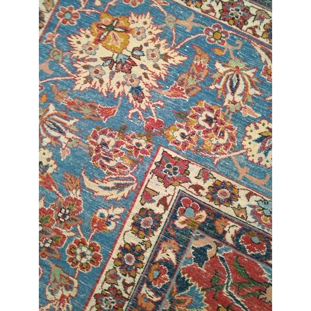 1970s Persian Najafabad Rug, 10'1" X 14' For Sale - Image 4 of 5