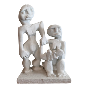 Vintage Statue Sculpture “Life” by Theodore Ted Brandow Architect Sculptor 29”