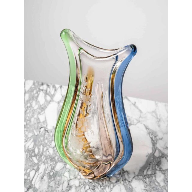 Engraved Metallurgical Vase by František Zemek For Sale - Image 9 of 9