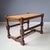 Wood and Rattan Ottoman, 1930s For Sale - Image 3 of 7