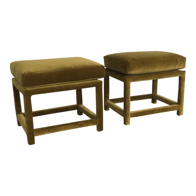 Milo Bauhman Parson Benches A Pair Chairish