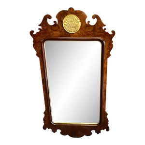 Late 20th Century Henredon Aston Court Chippendale Style Mirror