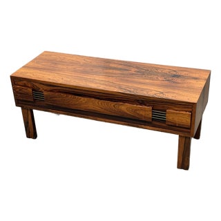 Glas & Trä Scandinavian Modern Commode, Circa 1960's For Sale