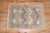 Mid 20th Century Vintage Zabihi Collection Turkish Anatolian Small Square Rug - 2'6" x 3'6" For Sale - Image 5 of 6