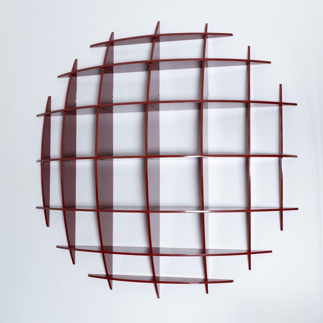 1970s Tyco Wall Bookcase from Manfredo Massironi Nikol International, 1970s For Sale - Image 5 of 17