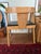 Mid-Century Modern Vintage Limed Oak Compass Chair For Sale - Image 3 of 10