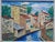 Elisée Maclet, Houses by The Canal, Ink and Gouache For Sale - Image 8 of 8