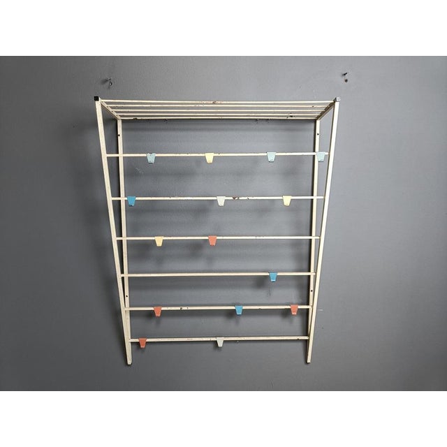Vintage Coat Rack by Tjerk Reijenga for Pilastro, 1950s For Sale - Image 9 of 10