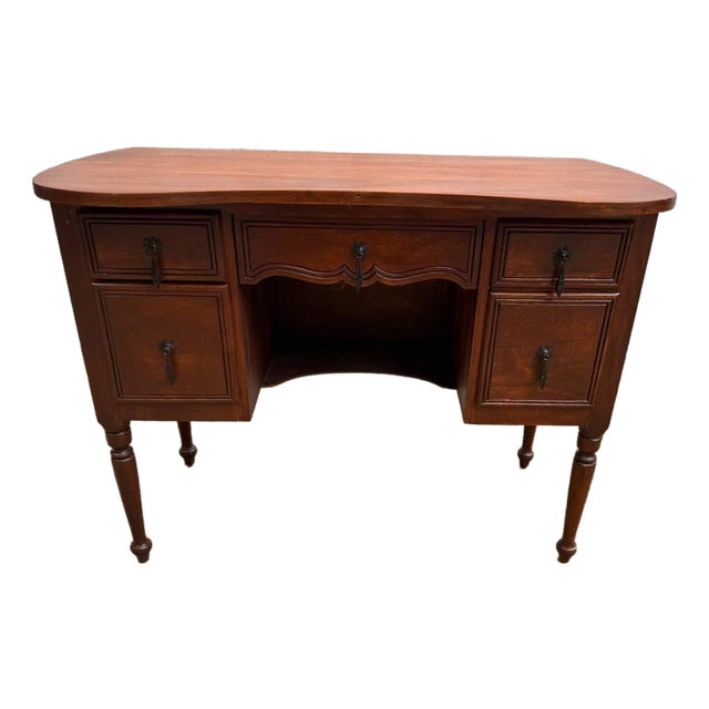 Early 20th Century French Louis XV Style Vanity Table Desk For Sale