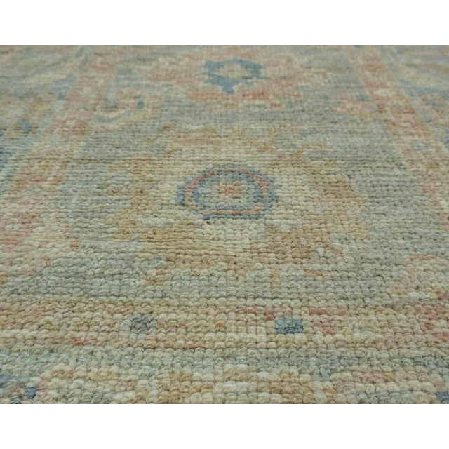 Textile Turkish Oushak Rug 1'11" x 3'4" #17275 For Sale - Image 7 of 8
