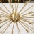 Gold Satin Finish Brass Sputnik Chandelier by Marcelo Bessa For Sale - Image 8 of 10