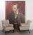 French German 19th Century Large Portrait of Friedrich Engels on Canvas For Sale - Image 3 of 13