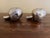 Late 20th Century Godinger Silver-Plated Artichoke Salt and Pepper Shakers, Vintage Pair For Sale - Image 5 of 8