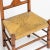 Wood Late 19th Century Urn Back Chair With Mustard Rush Seat For Sale - Image 7 of 7