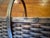 Brown Ben Higgins American Pounded Ash Market Basket For Sale - Image 8 of 8