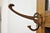 Antique English Art Nouveau Oak & Green Tile Coat Rack Umbrella Stand Hall Tree For Sale - Image 17 of 18